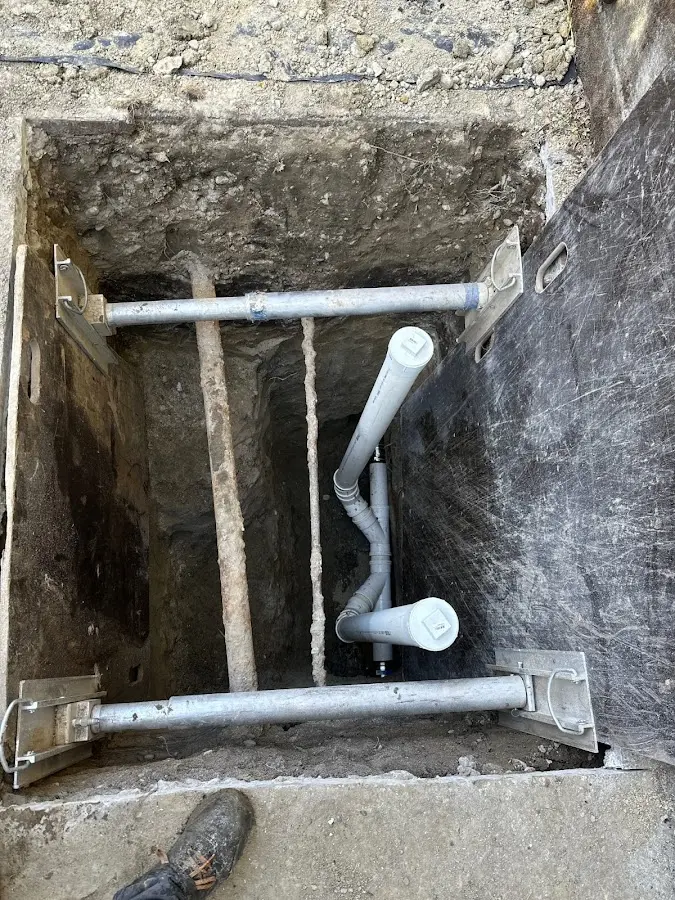 Experienced plumber completing Gas Line Repair work in West Amwell